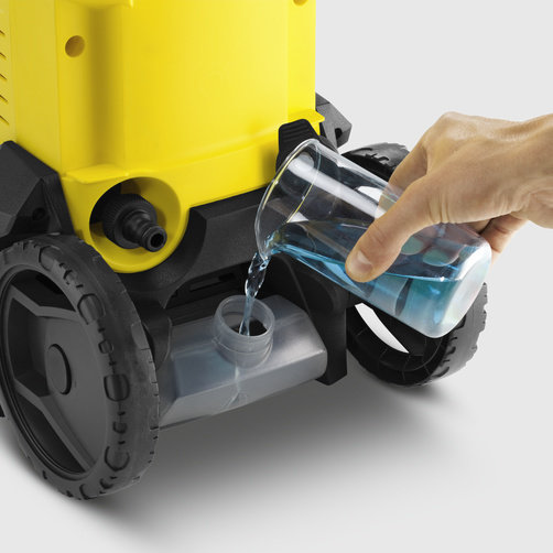 Мойка высокого давления Karcher K 3 - <h3>Система Quick Connect</h3>
<p>
	 Шланг высокого давления не будет мешаться под ногами, а за счет системы быстрого соединения время на сборку минимойки сократится.
</p>