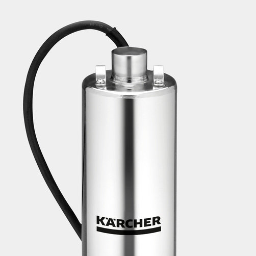 Насос для скважин Karcher BP 4 Deep Well  - <h3>Корпус насоса и резьбовой штуцер из нержавеющей стали</h3>
Увеличивает срок службы и прочность при воздействии ударных нагрузок.