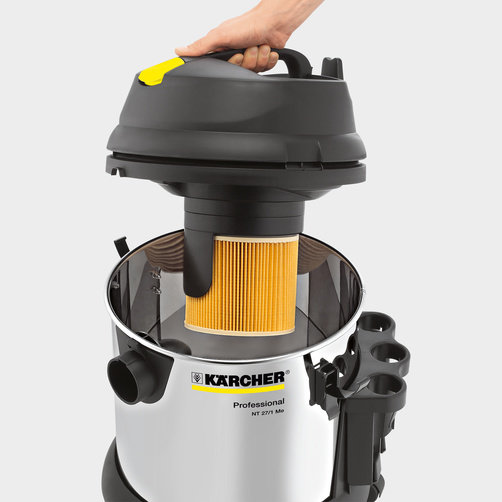 Профессиональный пылесос Karcher NT 27/1 Me - <h3>Держатели для принадлежностей</h3>