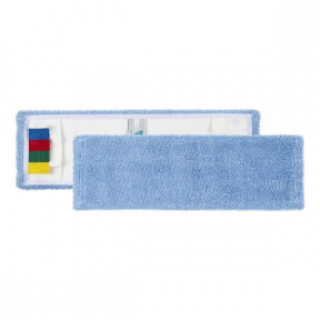 Моп TTS Microblue, с кармашками, микрофибра, 40 см, синий