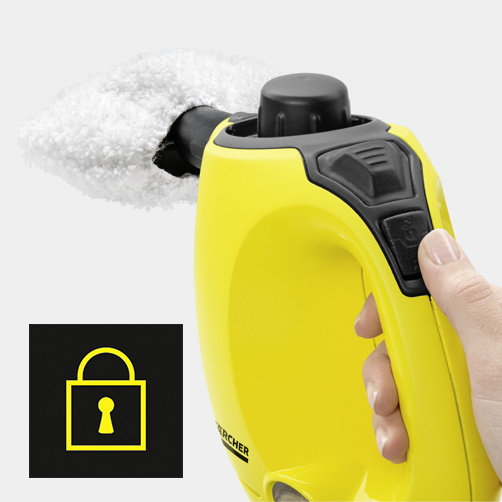 Пароочиститель Karcher SC 1 - <h3>Интенсивная подача пара (3,0 бар)</h3>
Легко удаляет все типы загрязнений - даже в труднодоступных местах