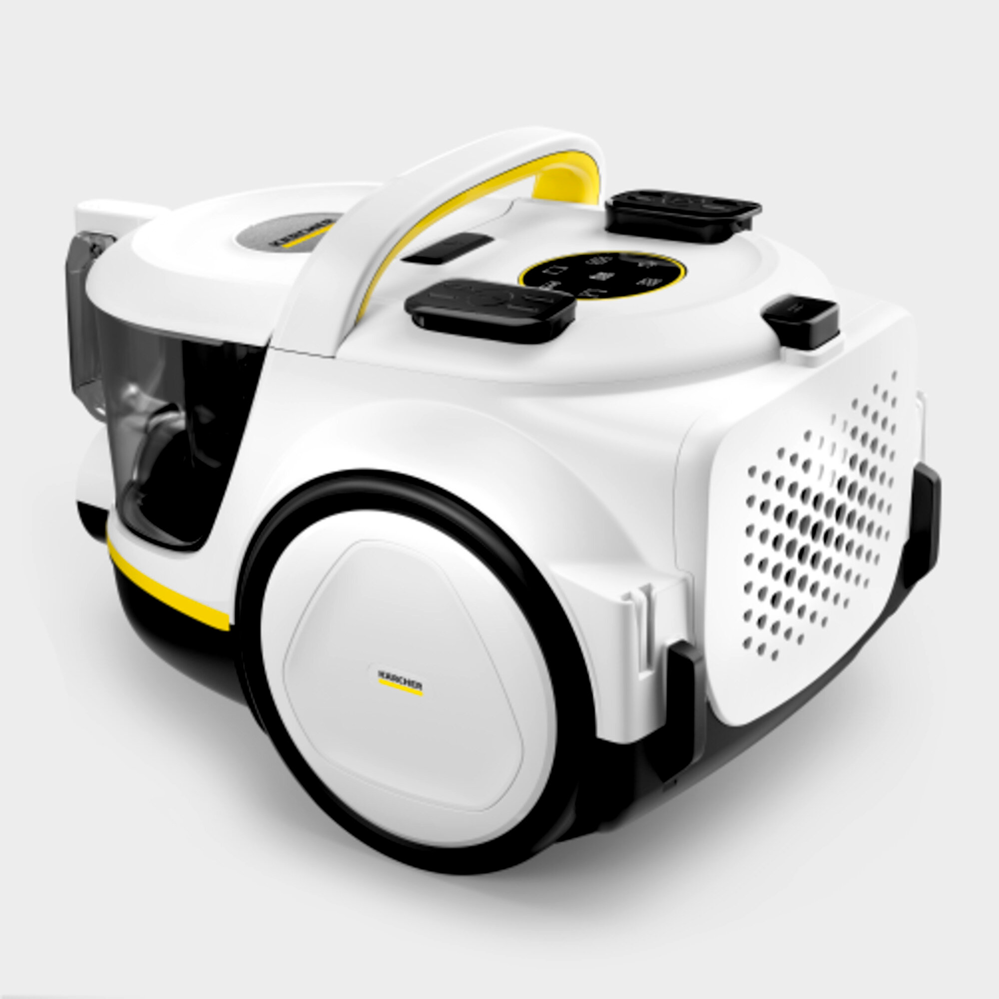 Пылесос сухой уборки Karcher VCC 6 CycloneX - <h3>Конец проблемам с опорожнением пылесоса: гигиеническая уборка одним касанием</h3>
<p>
	 Опорожнять пылесос после уборки теперь проще простого! Благодаря прозрачному пылесборнику XL объёмом 1,5 литра вы можете мгновенно увидеть, когда он заполнится. Открыв одним нажатием кнопки, извлеките резервуар из места крепления и одним движением, не касаясь пыли и грязи, контролируемо опорожните резервуар. Пусть ваше время останется за вами, наслаждайтесь гигиенической чистотой!
</p>