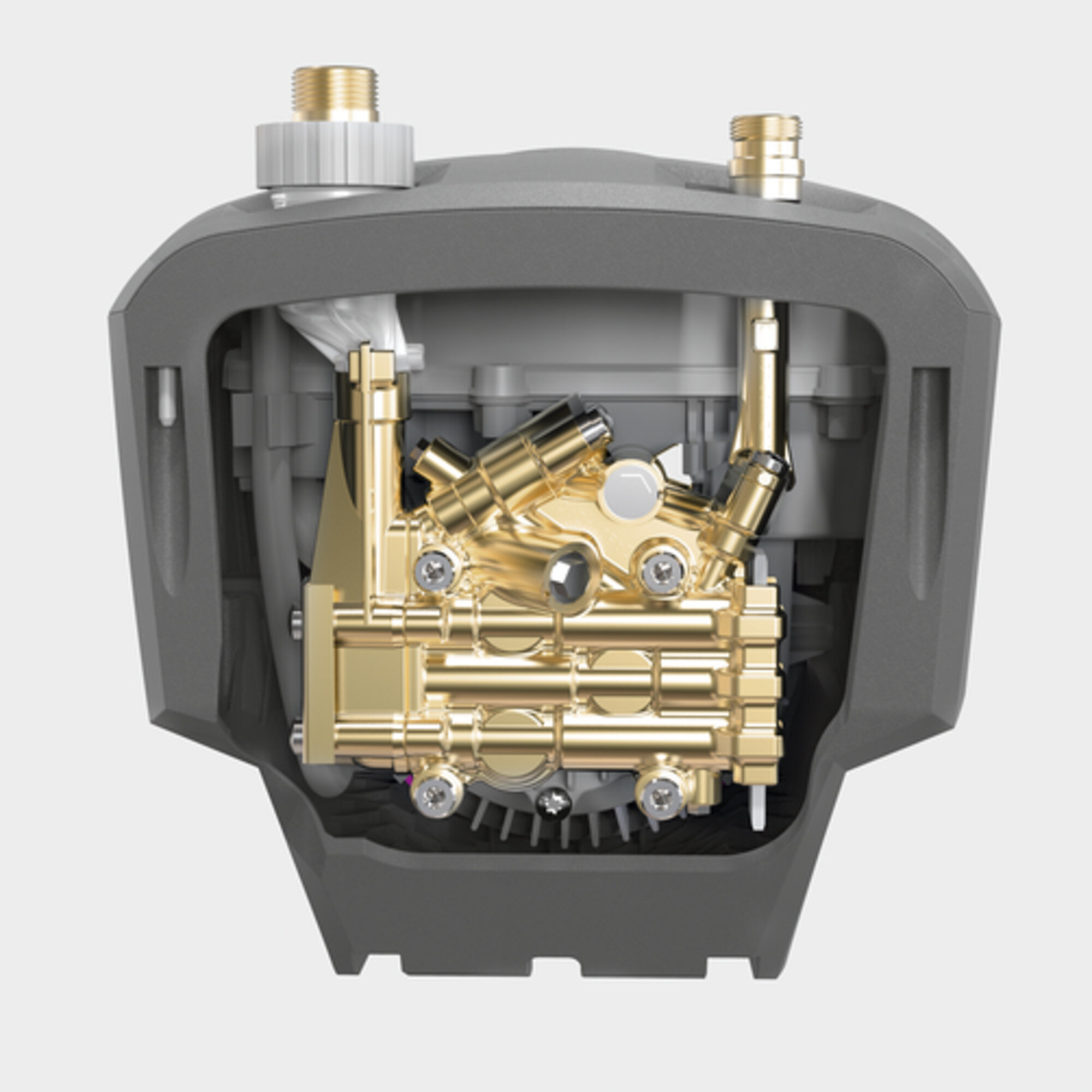 Аппарат высокого давления Karcher HD 6/16-4 M Cage - <h3>Надежный и прочный</h3>
 Прочная рама из стальных труб защищает все компоненты аппарата. Стальная рама позволяет легко закрепить аппарат при перевозке Крепкое пластиковое шасси надежно защищает насос от повреждений и грязи<br>