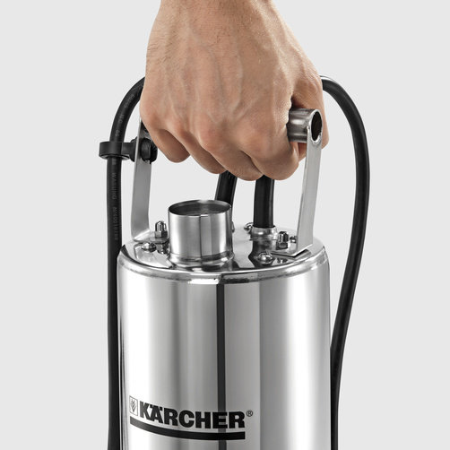 Насос для колодцев и цистерн Karcher BP 2 Cistern  - <h3>Корпус насоса, резьбовой штуцер и ручка из нержавеющей стали</h3>
Увеличеннный срок работы, ударопрочность, безопасная транспортировка и простое управление.