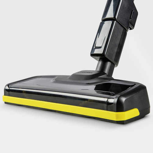 Вертикальный аккумуляторный пылесос Karcher VC 4s Cordless - <h3>Удобство выполнения работ</h3>
<p>
	 Узкий корпус и оптимальное распределение массы для уборки без переутомления. Запатентованная конструкция выключателя и двойной рукоятки для максимального удобства в работе. Насадка для пола с поворачивающимся на 180° шарниром для легкого маневрирования вокруг мебели.
</p>