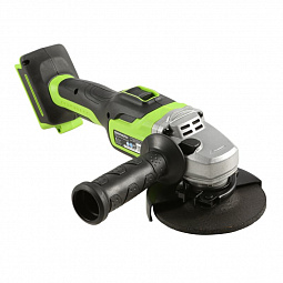 Аккумуляторная угловая шлифовальная машина Greenworks GD24AG б/щ, 24v (без АКБ и З/У) - изображение 4