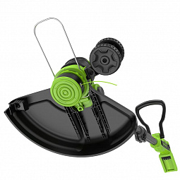 Аккумуляторный триммер Greenworks G40LT331 33 см, 40v (АКБ 1х2Ah и З/У) - изображение 3