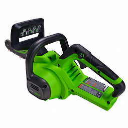 Аккумуляторная цепная пила greenworks  G24CS25 25см, 24v (без АКБ и З/У) - изображение 2