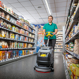 Поломойно-всасывающая машина Karcher BD 35/15 C Classic Bp pack - изображение 2