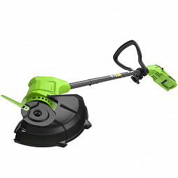 Аккумуляторный триммер Greenworks  G24LT251 25см, 24v (АКБ 1x2Ah и З/У) - изображение 2