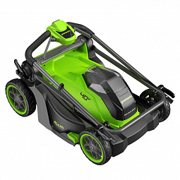 Аккумуляторная газонокосилка Greenworks GD40LM411 41см, б/щ, 40v (Без АКБ и З/У) - изображение 3