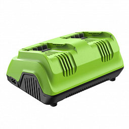 24V Зарядное устройство двухслотовое ультрабыстрое G24X2C8, 8A - изображение 2