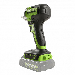 Аккумуляторный ударный гайковерт Greenworks GD24IW б/щ, 1/2, 400 Н·м, 24v (без АКБ и З/У) - изображение 3