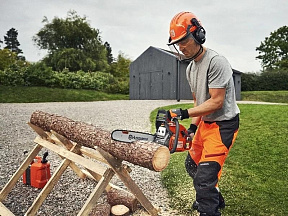 Бензопила Husqvarna 450e II 15" 0.325 1.3 64DL HSM - изображение 2