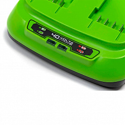40V Зарядное устройство быстрое G40UC8 на 2 аккумулятора - изображение 4