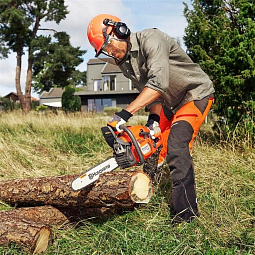 Бензопила Husqvarna 450e II 15" 0.325 1.3 64DL HSM - изображение 3