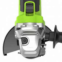 Аккумуляторная угловая шлифовальная машина Greenworks AG590 б/щ, 24v (АКБ 1х4Ah, З/У, кор) - изображение 4