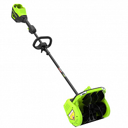 Аккумуляторный снегоуборщик (лопата) Greenworks GD60SS2 30см, б/щ, 60v (без АКБ и З/У) - изображение 3