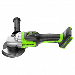 Аккумуляторная угловая шлифовальная машина Greenworks GD24AGK4 б/щ, 24v (АКБ 1х4Ah, З/У, сумка) - изображение 3